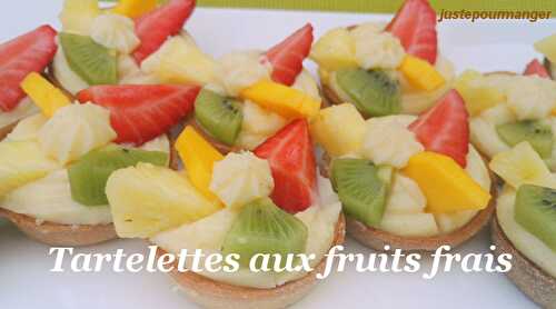 Tartelettes aux fruits frais