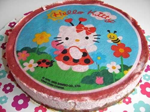 Bavaroi fraise spéculoos, Hello Kitty