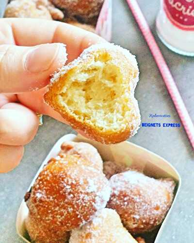 Beignets express dit beignets à la "cuillère"