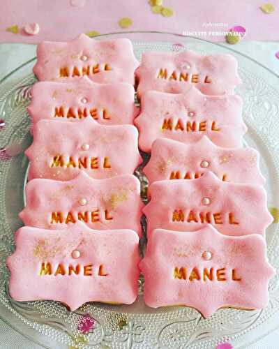 Biscuits personnalisés