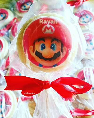 Biscuits thème Mario Bross