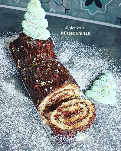 Bûche de noël facile