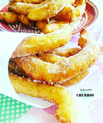 Churros (chichi) à la fleur d'oranger