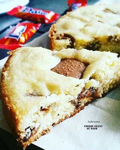 Cookie Géant au Daim