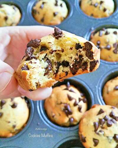 Cookies Muffins de Sabrina du Meilleur Pâtissier