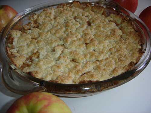 Crumble aux pommes