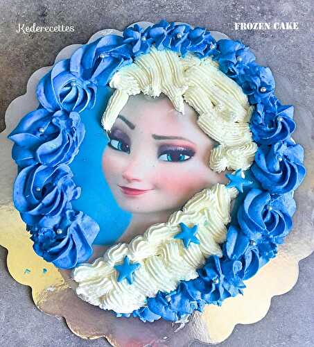 Frozen Cake (reine des neiges)