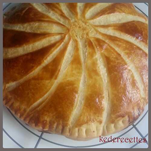 Galette des rois à la crème de frangipane