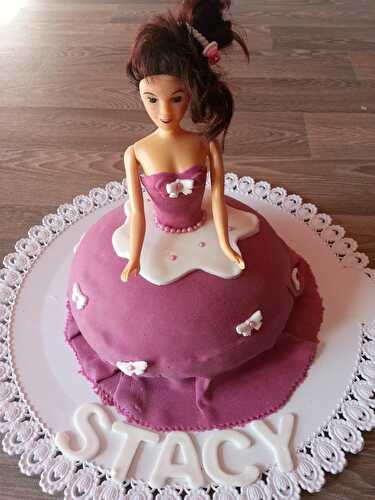 Gâteau 3D, Barbie