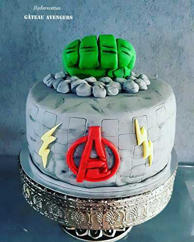 Gâteau Avengers