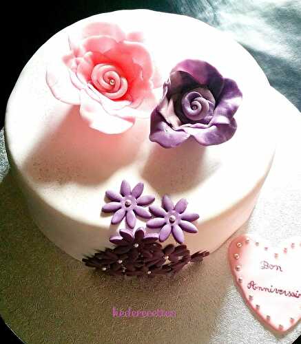 Gateau deco Fleur