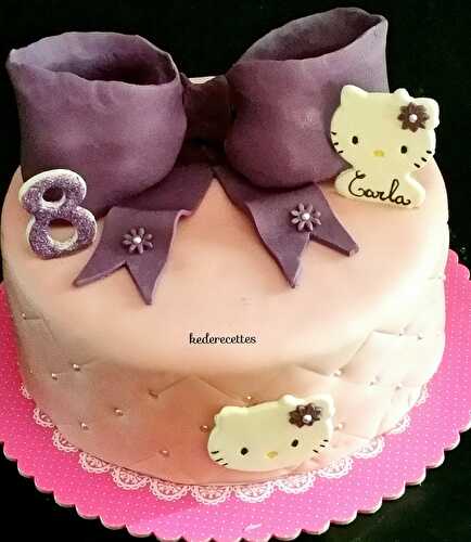 Gateau Hello kitty