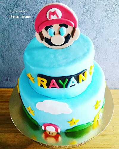 Gâteau Mario Bross