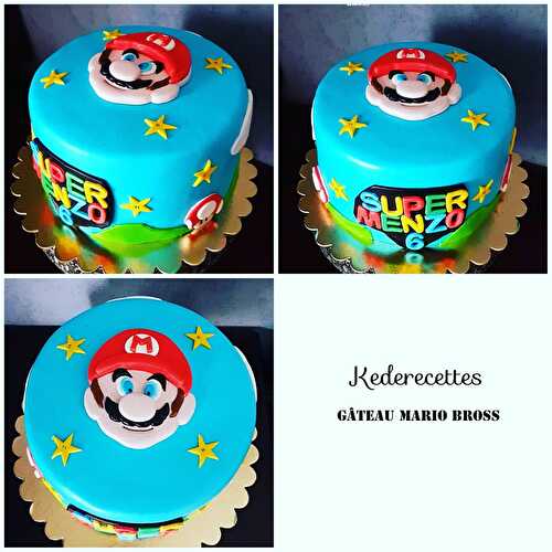 Gâteau Mario Bross