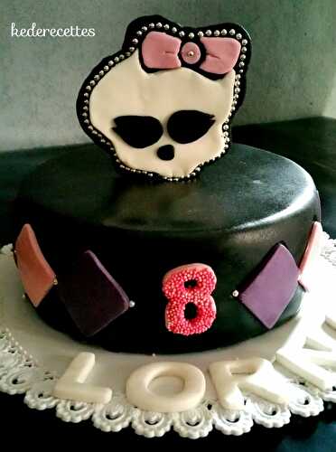 Gâteau Monster High 2