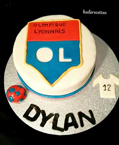 Gateau Olympique Lyonnais