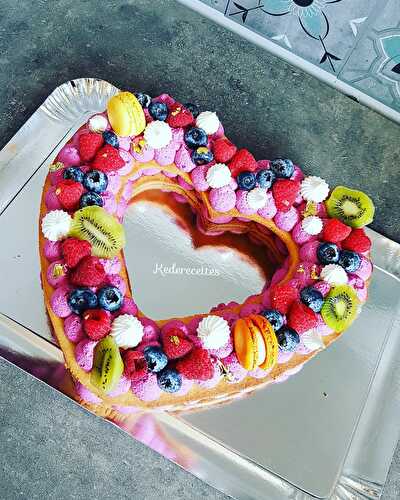 Heart cake