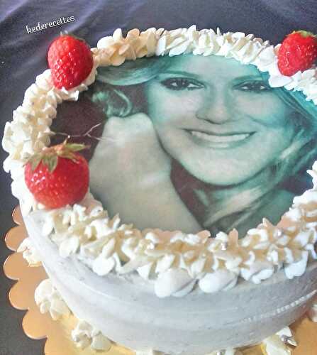 Layer Cake Fraises Céline Dion
