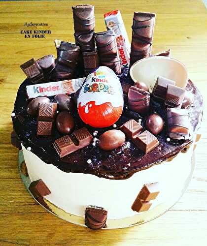 Layer Cake gourmand Kinder