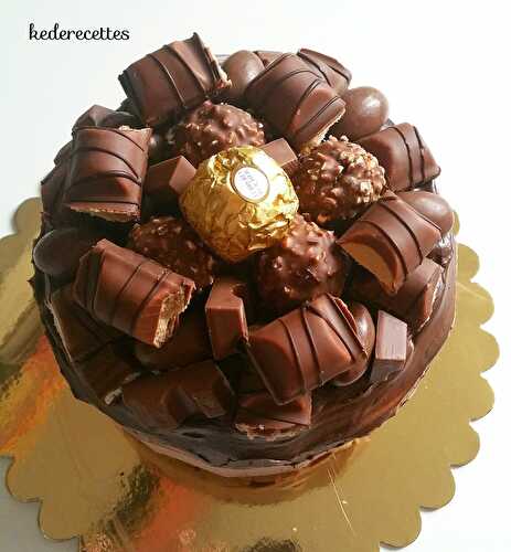 Layer Cake Kinder bueno, ferrero rocher