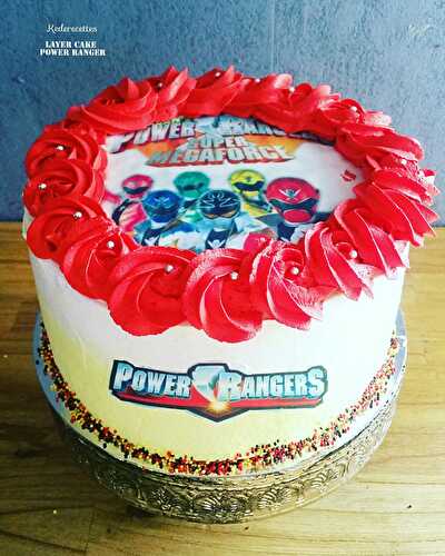 Layer cake "POWER RANGERS"