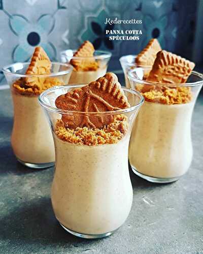 Panna Cotta aux Spéculoos