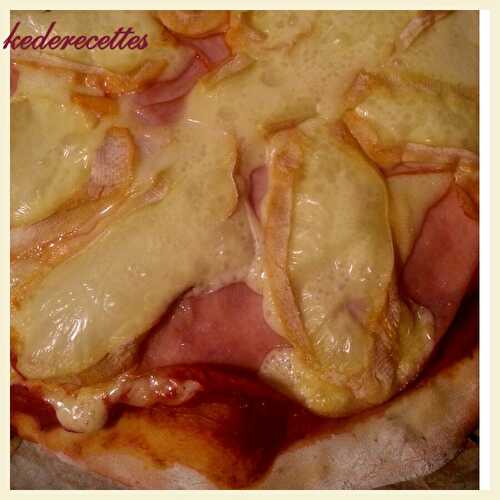 Pizza Reblochon