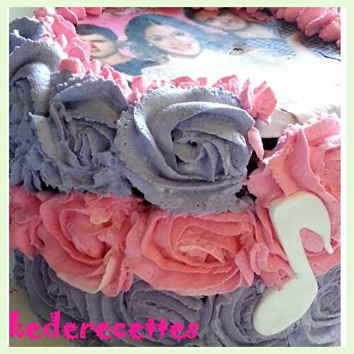 Rose Cake "Violetta" - kederecettes, bienvenue dans la cuisine de Vanessa