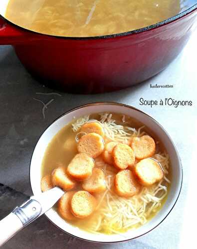 Soupe à l'Oignon