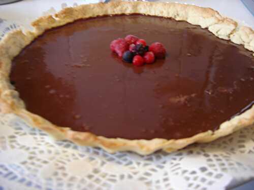 Tarte au chocolat