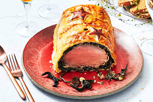 Filet de boeuf en croûte aux trompettes de la mort