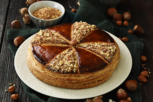 Galette des Rois aux Noisettes & Perle de Cidre Fruité