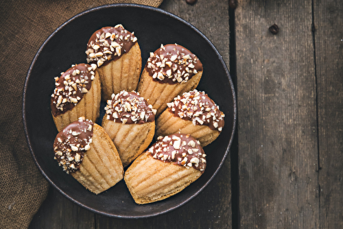 Madeleines au café