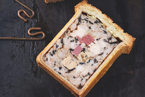 Pâté en croûte de l’Elysée au gibier de Chambord