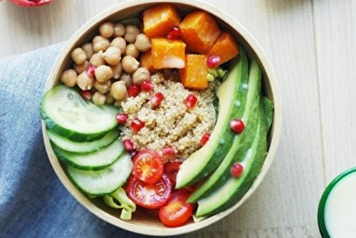 Buddha bowl Jardin d’Orante aux légumes colorés