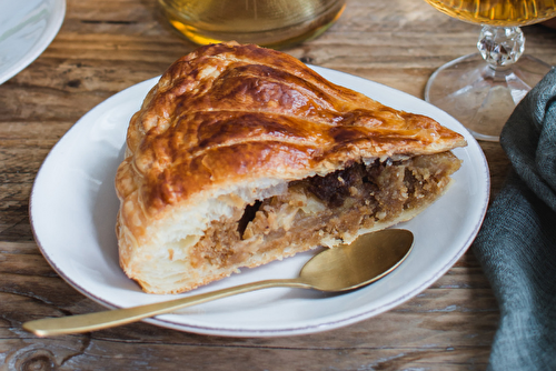 Galette des Rois aux pommes et spéculoos & Perle de Cidre Fruité