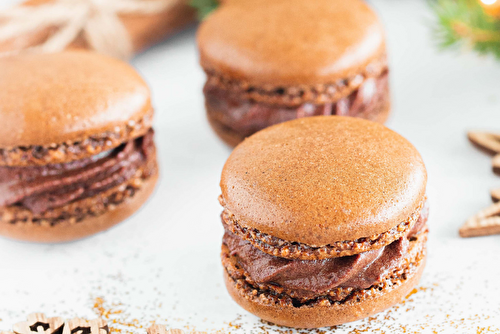 Macarons à la mousse au chocolat