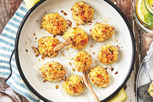 Cromesquis de pommes de terre au poisson