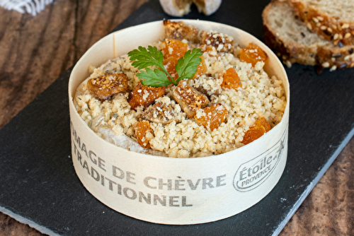 Crumble de Banon AOP Etoile de Provence aux fruits secs