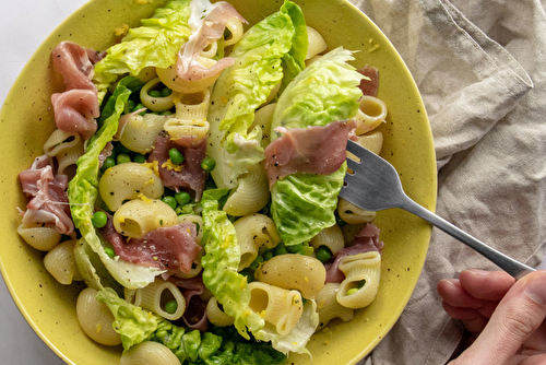 La salade printanière de pâtes