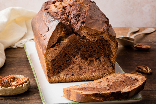 Marbré noix de pécan et chocolat