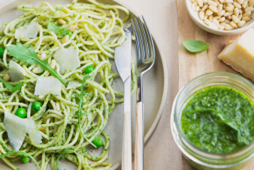 Pâtes fraîches au pesto de roquette Florette