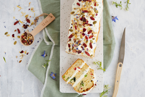 Cake salé aux légumes et fromage frais