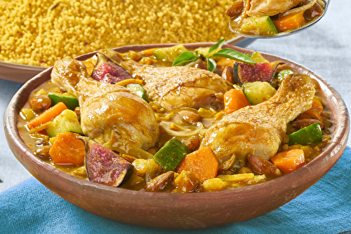 Tajine de poulet au four