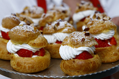 Choux chantilly Fraises