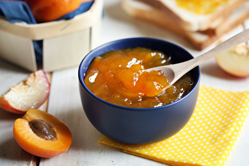 Confiture abricots-pêches