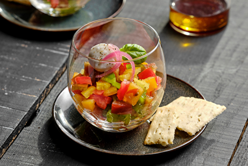 Tartare de tomates cocktail Savéol haut en couleurs