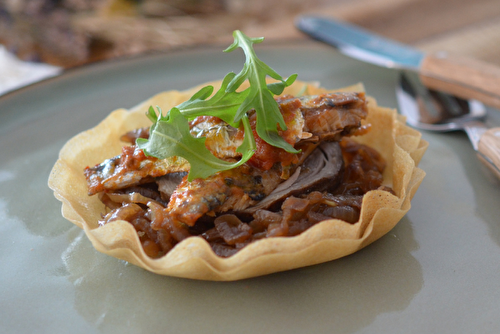 Tartes fines aux sardines au piment d’Espelette