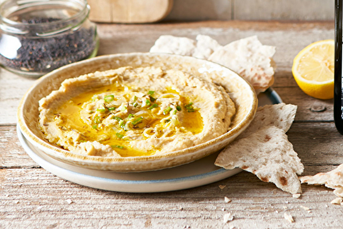 Houmous de haricots blancs à l’huile de colza