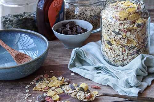 Muesli maison aux super baies